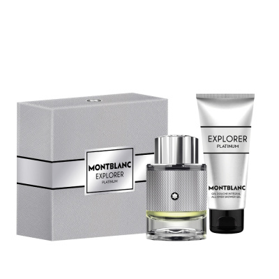 montblancexplorerplatinumgiftsetwithshowergel