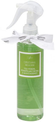 Cristiana Bellodi CBP271 Арома-спрей для дома с эфирными маслами и спиртом Green tea, Pink Grapefruit and Mandarin